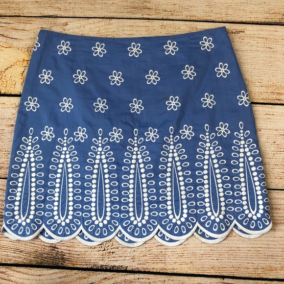 Vineyard Vines Dresses & Skirts - Vineyard Vines Blue Periwinkle skirt scalloped 4 Vineyard Vines Dresses & Skirts - Vineyard Vines Blue Periwinkle skirt scalloped 4